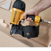 Stanley Bostitch Flat Coil Nailer N66C-2-E on stairs